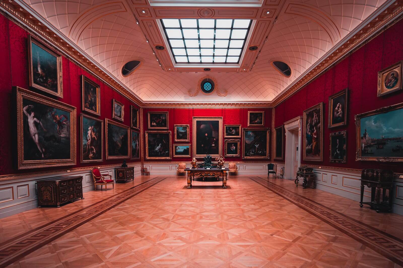 Room at the Wallace Collection in Manchester, London
